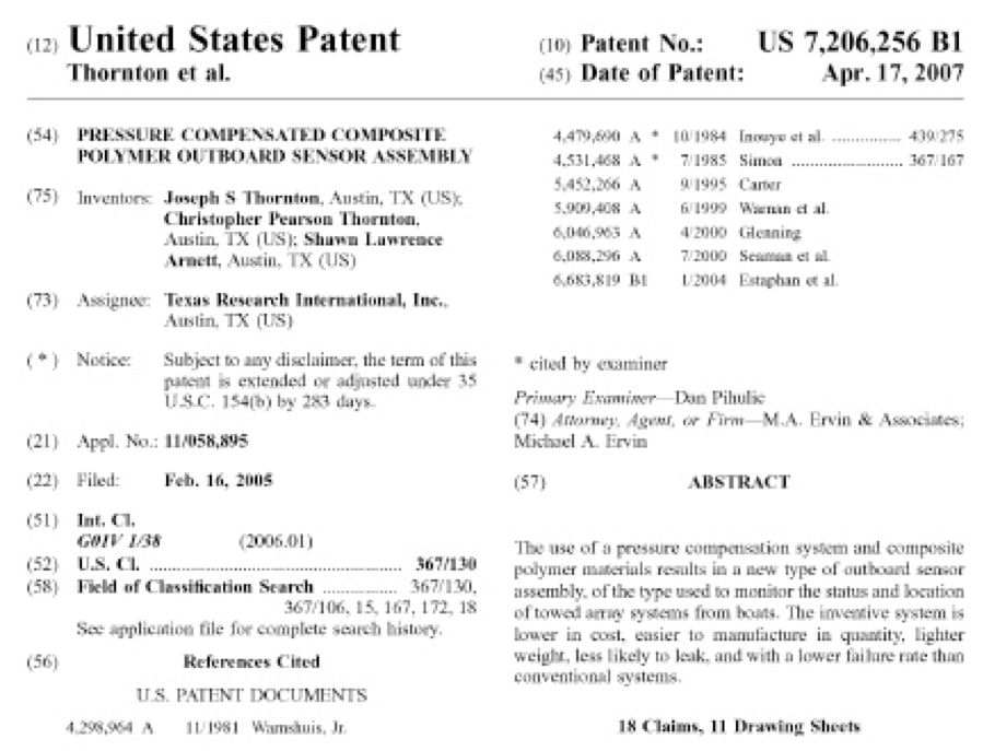 patent assignment cover sheet